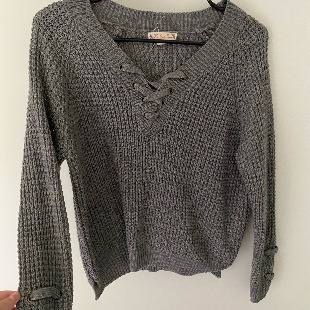 Knitted sweater